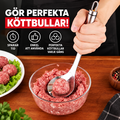KöttKlar™ | Perfekta köttbullar på bara några sekunder