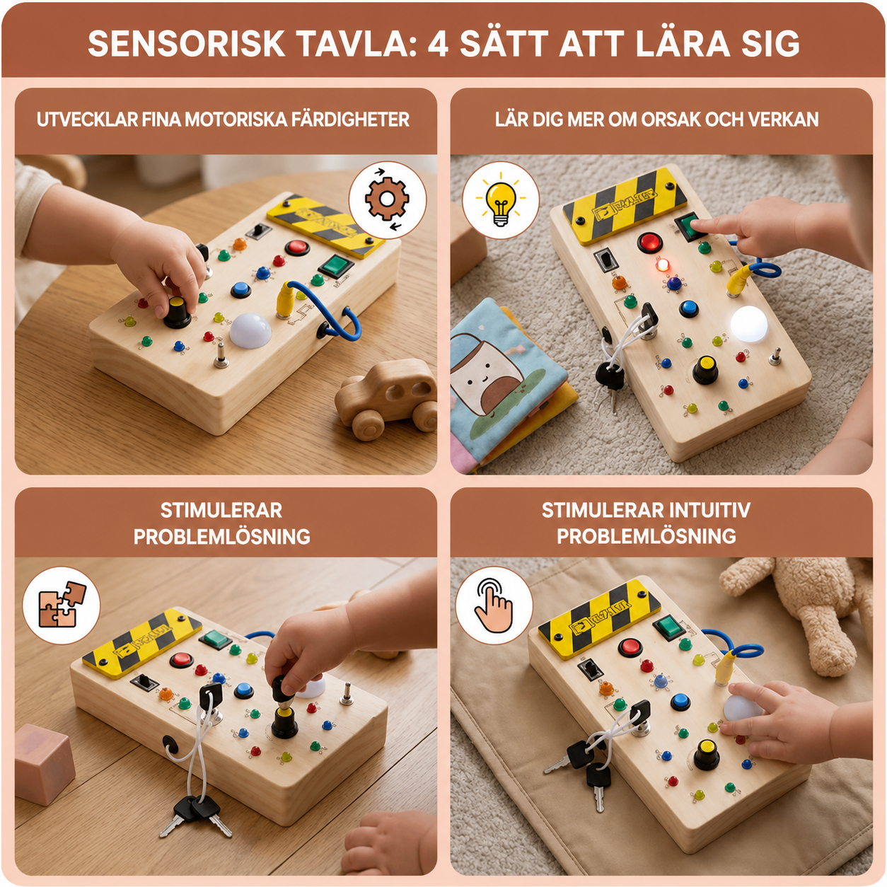 UpptäckBräda™ – Lek, lär och utvecklas varje dag