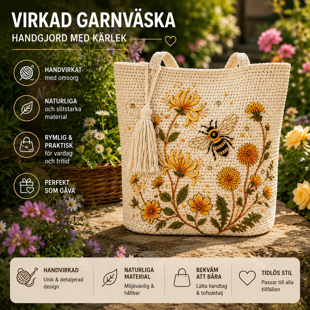 Blomiva™ – En väska full av sommarkänsla
