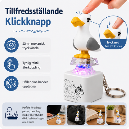 SkrikFågel™ – Ett tryck, och kontoret vaknar