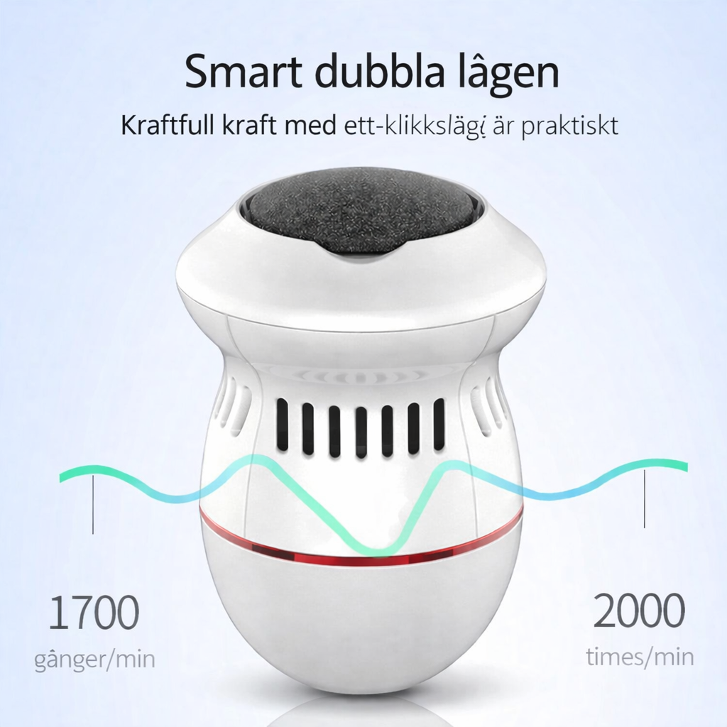 SilkStep™ – Lena och mjuka fötter på bara 60 sekunder