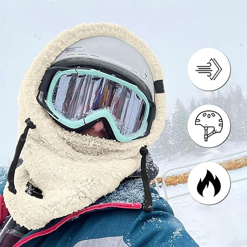Skidhuva i sherpafleece – Håll dig varm i vinter