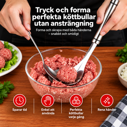 KöttKlar™ | Perfekta köttbullar på bara några sekunder