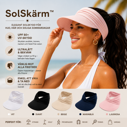 SolSkärm™ – Elegant solskydd för varma sommardagar