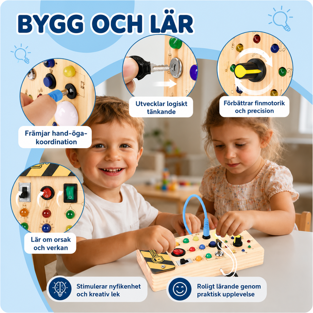 UpptäckBräda™ – Lek, lär och utvecklas varje dag