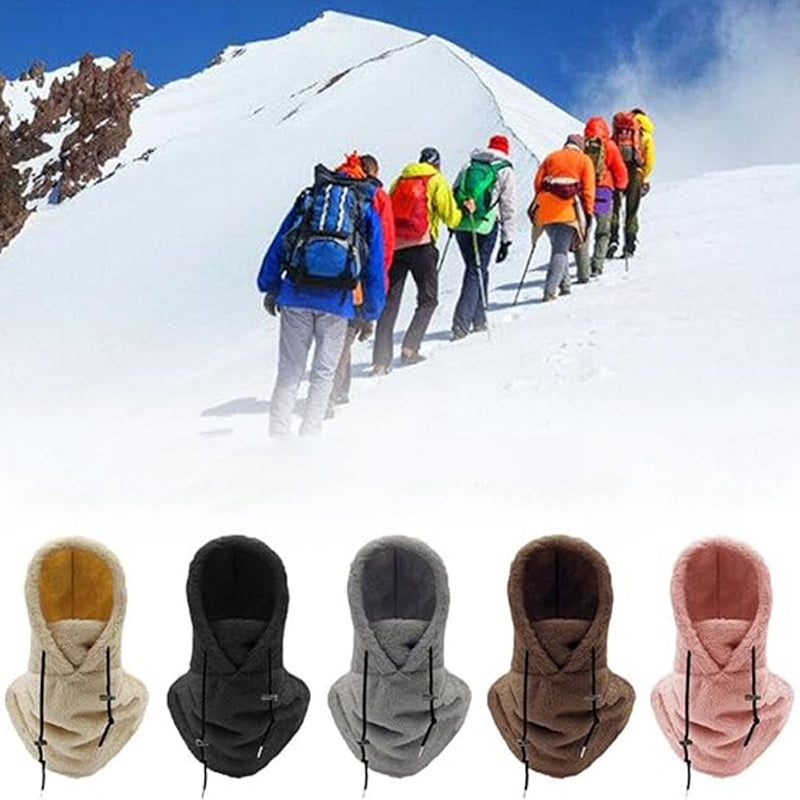 Skidhuva i sherpafleece – Håll dig varm i vinter