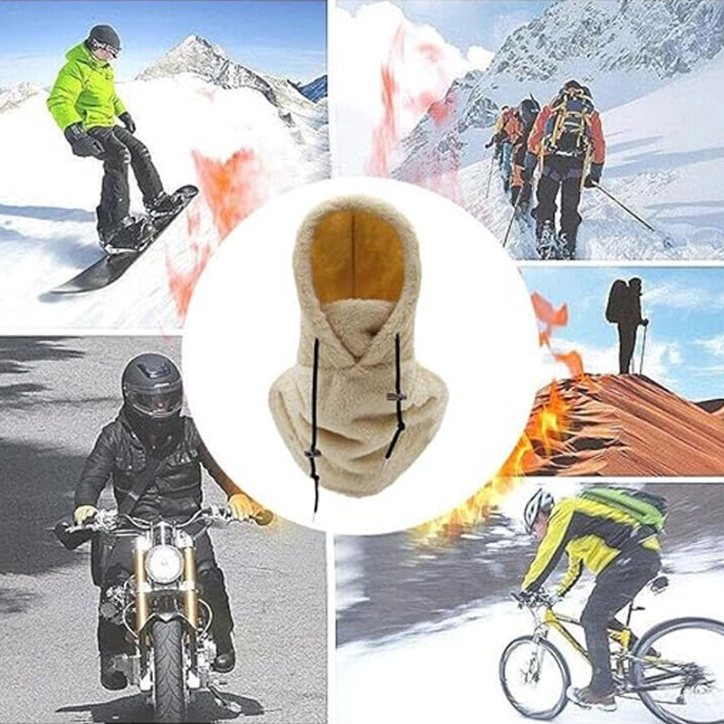 Skidhuva i sherpafleece – Håll dig varm i vinter