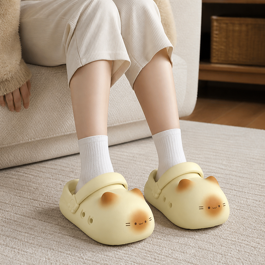 KittyCloud Comfort Clogs – UltraMjuka Kattofflor