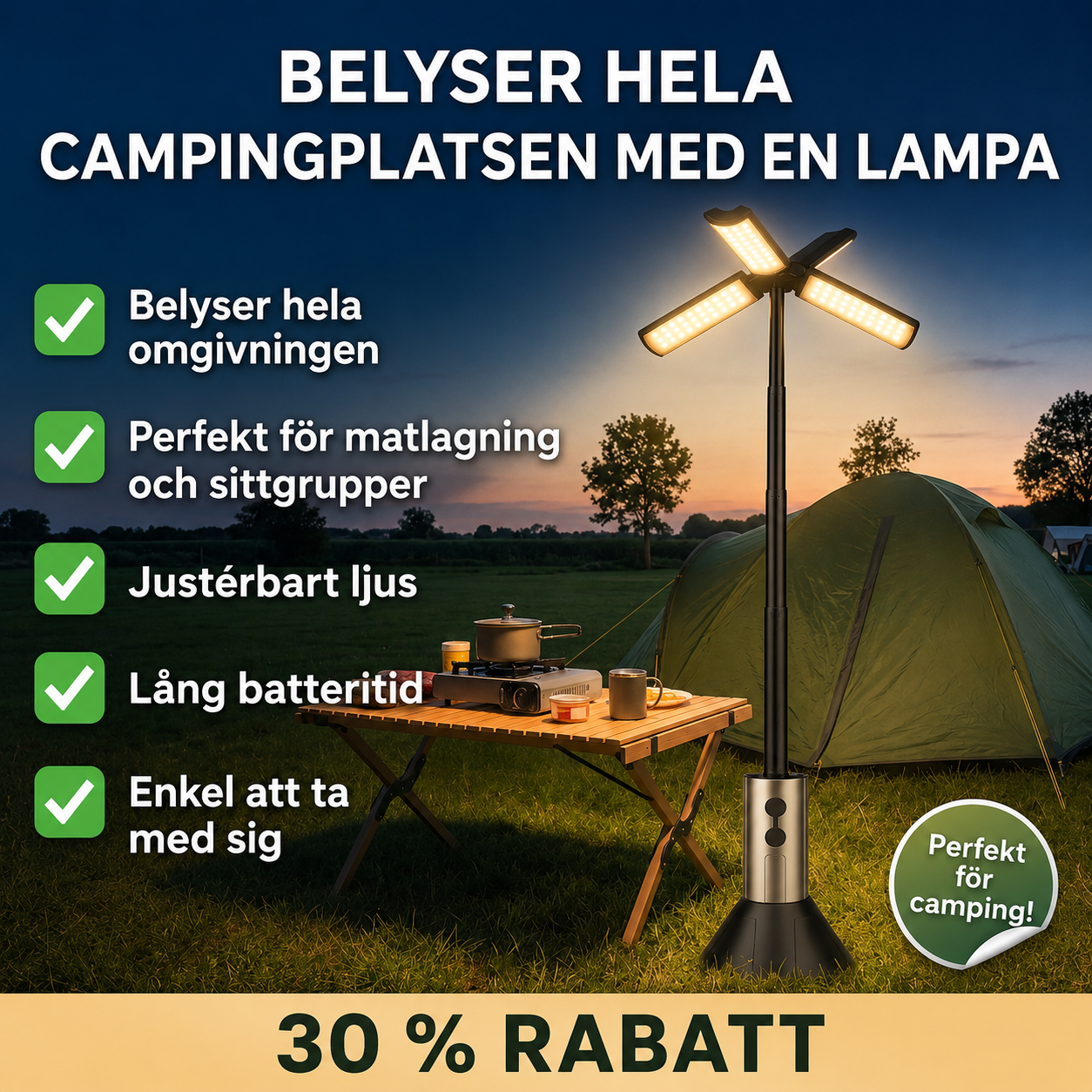 Nordglöd™ CampLight