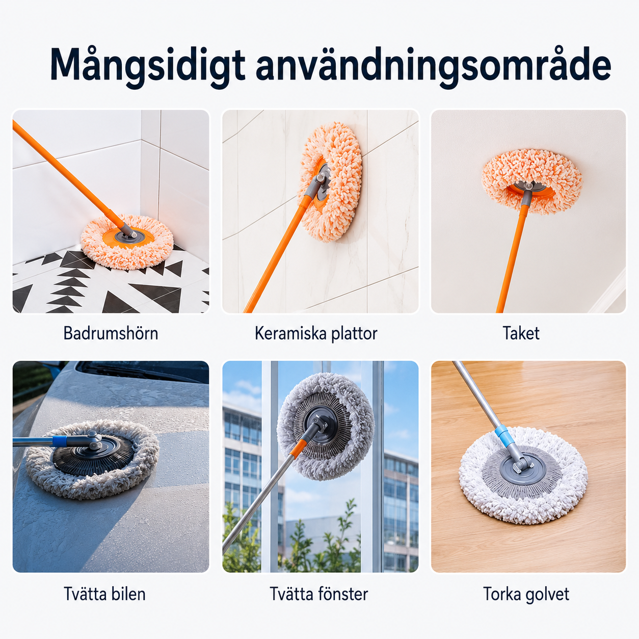 Rengör Hela Hemmet Med En Enda Mopp