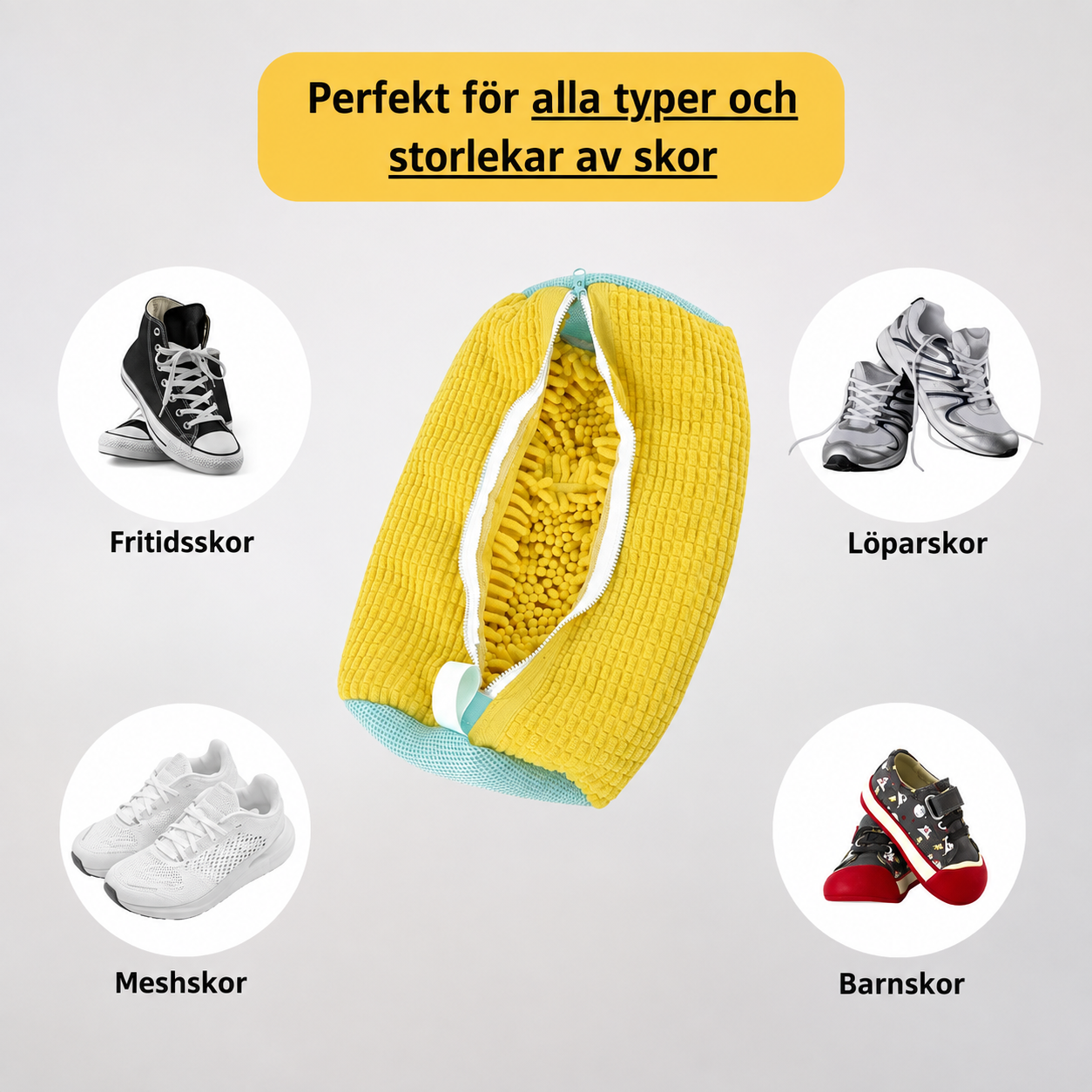 NordRen™ – Tvättsäck för skor