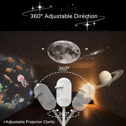 2-i-1 Galaxyprojektor