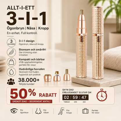PerfektaBryn™ – Forma perfekta ögonbryn utan smärtsam plockning