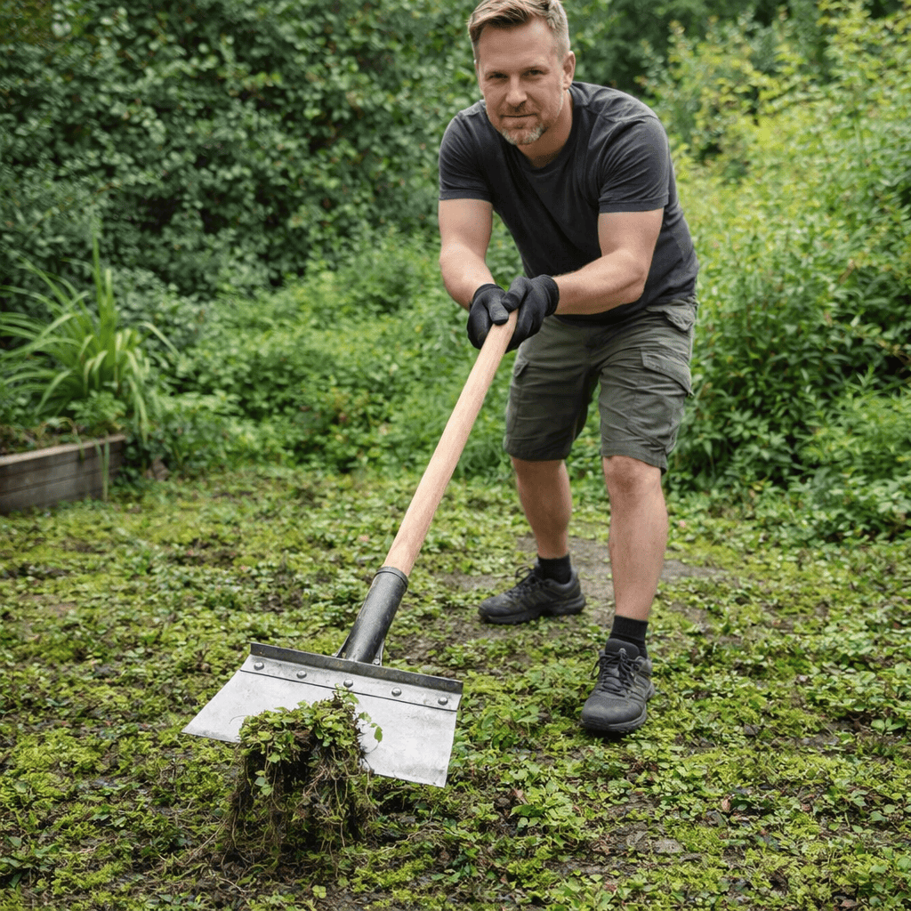 StålKraft™ MultiSpade - Multifunktionell Utomhus Trädgårdsskrapa