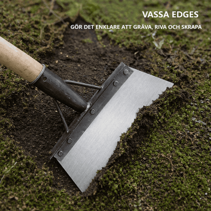 StålKraft™ MultiSpade - Multifunktionell Utomhus Trädgårdsskrapa