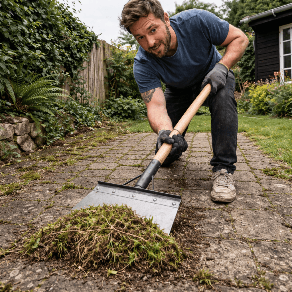StålKraft™ MultiSpade - Multifunktionell Utomhus Trädgårdsskrapa