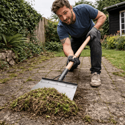 StålKraft™ MultiSpade - Multifunktionell Utomhus Trädgårdsskrapa