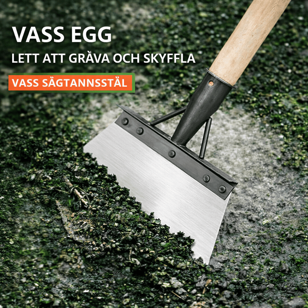 StålKraft™ MultiSpade - Multifunktionell Utomhus Trädgårdsskrapa