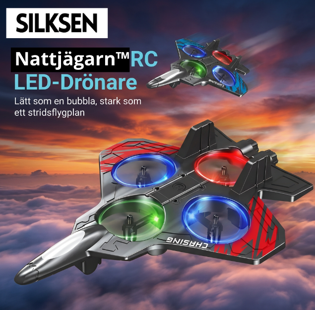 Nattjägarn™ RC LED-Drönare