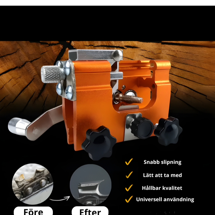 ChainPro Sharp™   Kedjeslipningsverktyg för motorsåg