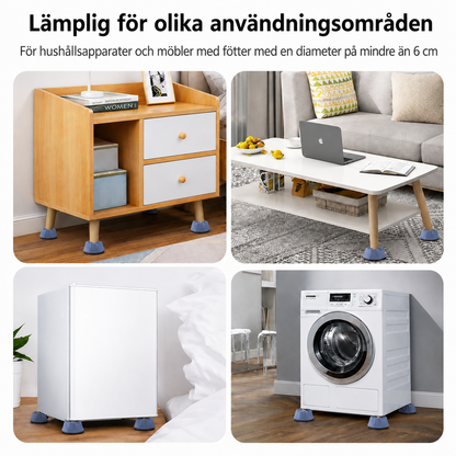 TystFötter™ – Slipp buller och vibrationer
