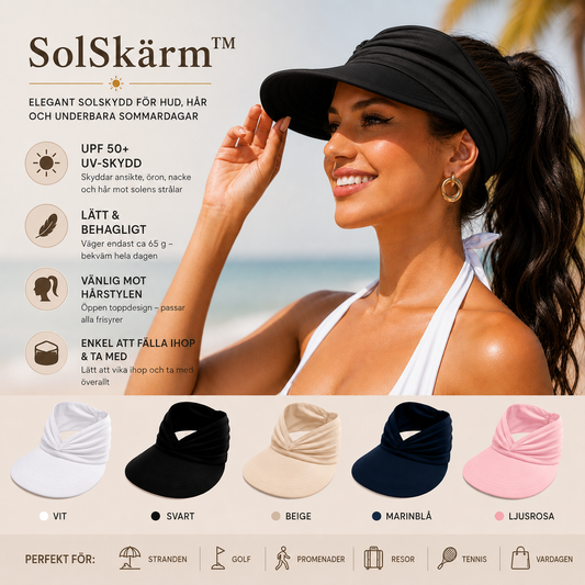 SolSkärm™ – Elegant solskydd för varma sommardagar