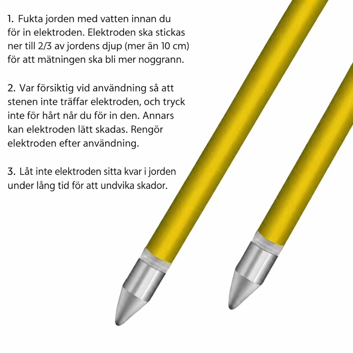 3-i-1 jordmätare för växter