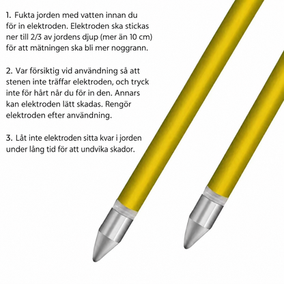 3-i-1 jordmätare för växter