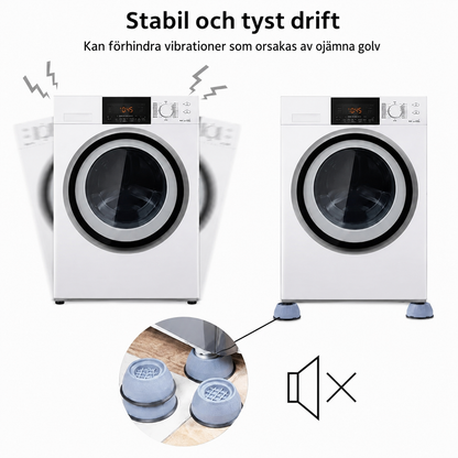 TystFötter™ – Slipp buller och vibrationer