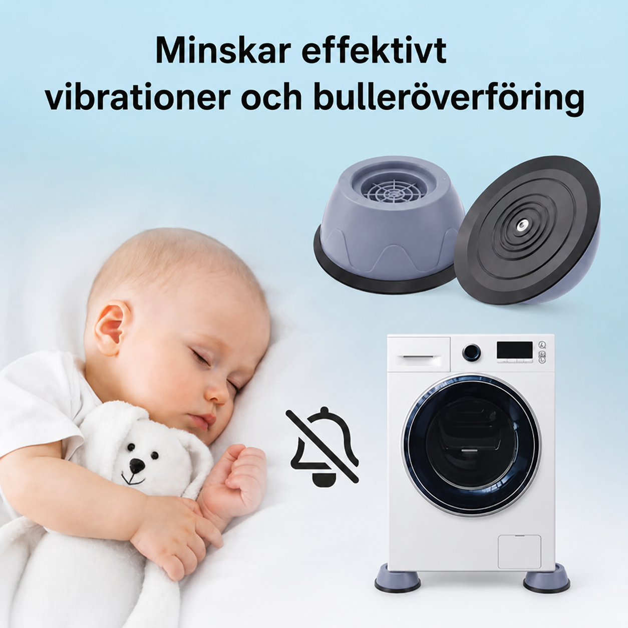 TystFötter™ – Slipp buller och vibrationer