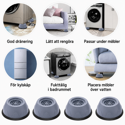 TystFötter™ – Slipp buller och vibrationer
