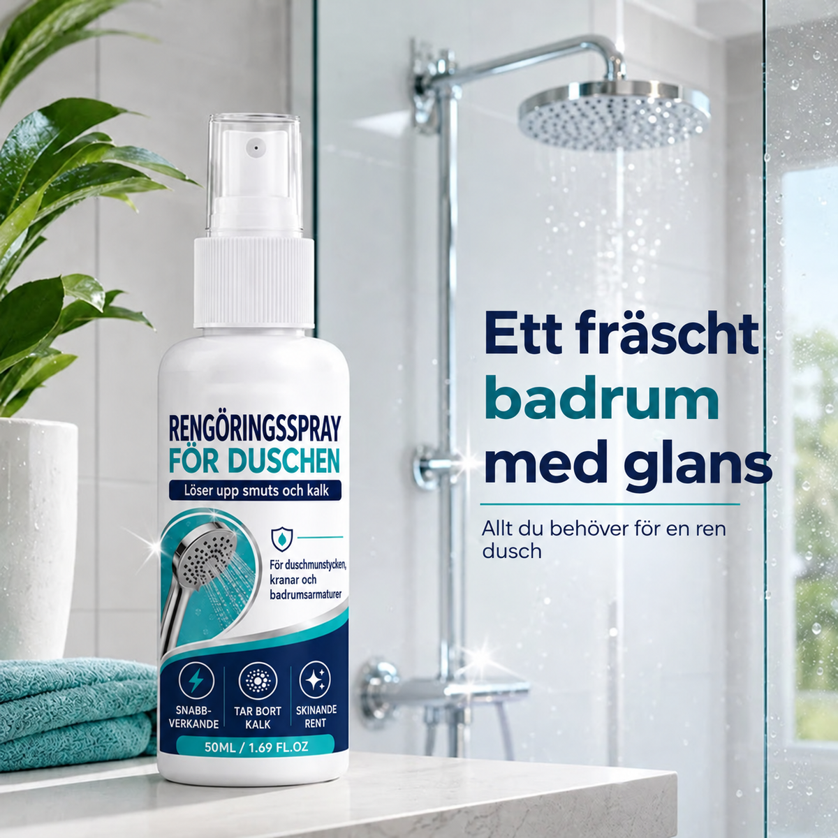 Snabbverkande avkalkningsspray