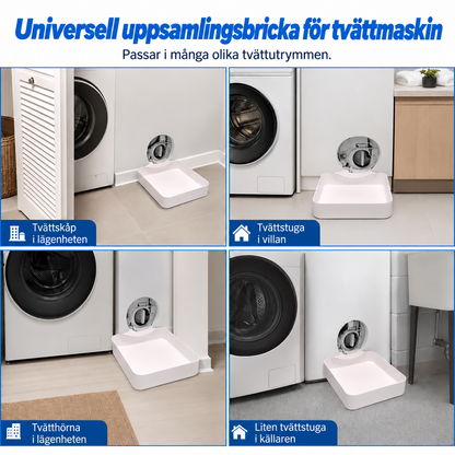 Uppsamlingsbricka för tvättmaskin
