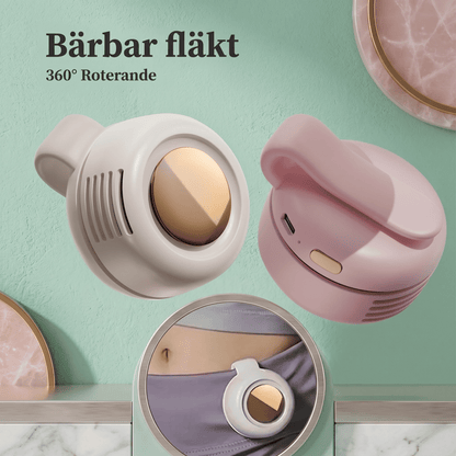 AirClip™ Portabel Minifläkt