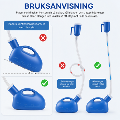 Bärbar urinflaska