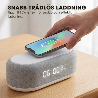 SmartBase™ – Allt du behöver vid sängen i en stilren enhet