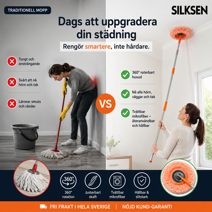 Rengör Hela Hemmet Med En Enda Mopp