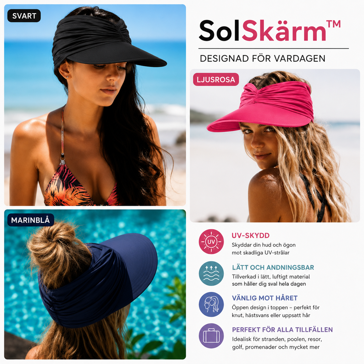 SolSkärm™ – Elegant solskydd för varma sommardagar