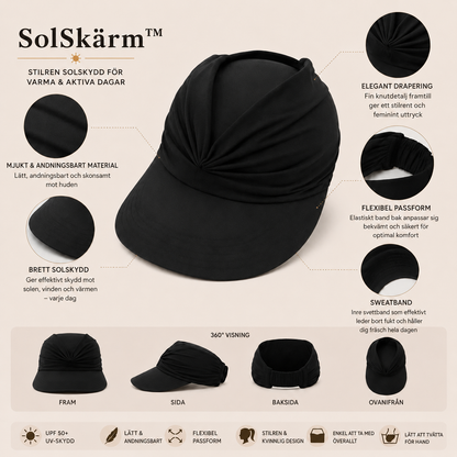 SolSkärm™ – Elegant solskydd för varma sommardagar
