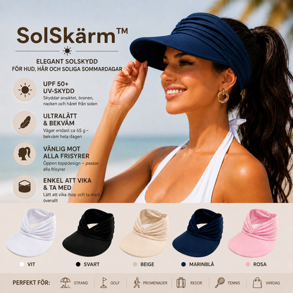 SolSkärm™ – Elegant solskydd för varma sommardagar