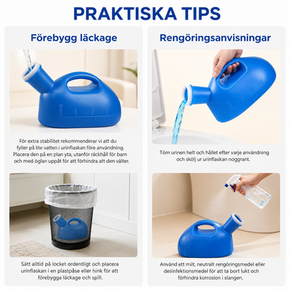 Bärbar urinflaska