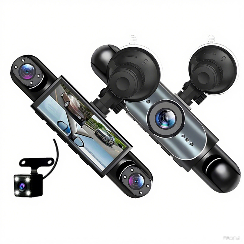 360° Dashcam med Nattvision – 1080P HD & Automatisk Loopinspelning