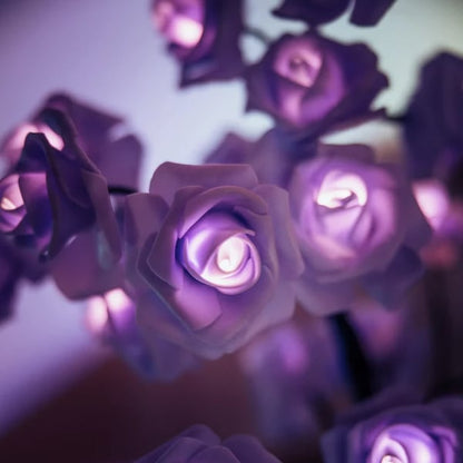 Eternal Rose Tree Lamp – Romantisk LED Rosenträdslampa