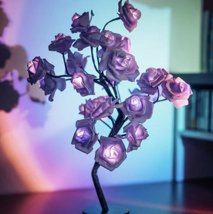 Eternal Rose Tree Lamp – Romantisk LED Rosenträdslampa