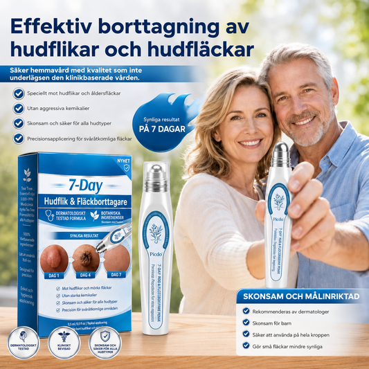 Riktad applicering för hudflikar och vårtor