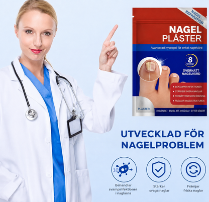 Behandlingsplåster mot nagelsvamp – snabbverkande behandling för friska naglar