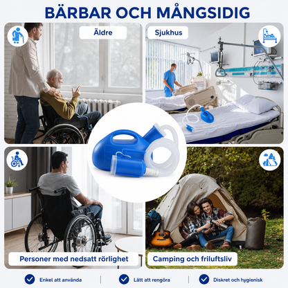 Bärbar urinflaska